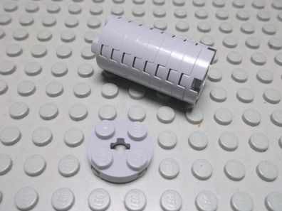 Lego 10 Rundplatten neuhellgrau 2x2x0,33 4032 Set 7962 8ß88 7985 9455