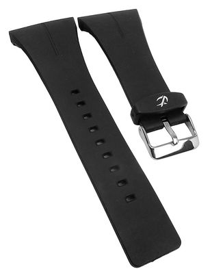 Calypso Uhrenarmband schwarz Kunststoff Spezial Anstoß K6059/1