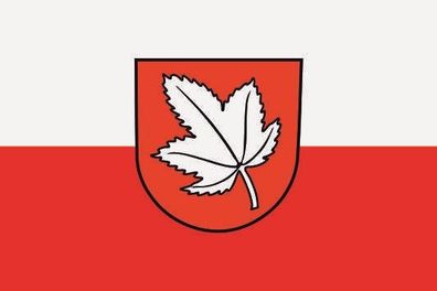 Fahne Flagge Ahorn (Baden) Premiumqualität