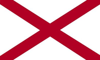 Fahne Flagge Alabama Premiumqualität