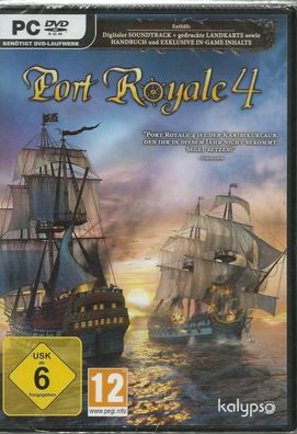 Port Royale 4 (PC, 2020, DVD-Box) Neu & Originalverschweisst