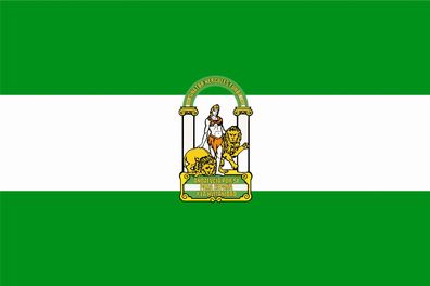 Fahne Flagge Andalusien Premiumqualität