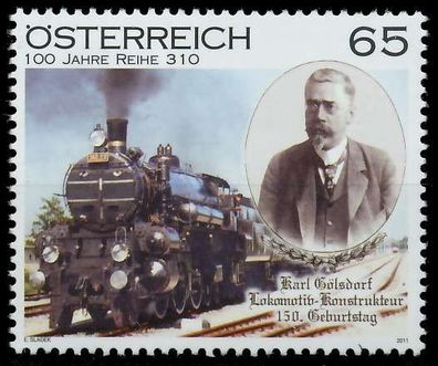 Österreich 2011 Nr 2916 postfrisch SD11B92