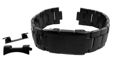Casio Lineage Herren Uhrenarmband 20mm Edelstahl schwarz LCW-M170DB-1A