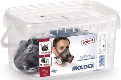 MOLDEX 857202 Atemschutzbox 8572 A2P2 R D ? Serie 8000 1x8002,2x8070,2x8500,2x80