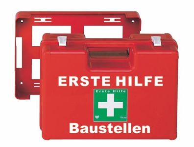 Verbandkasten, Erste-Hilfe, speziell für Baustellen geeignet, DIN 13157