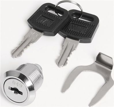 PROMAT Zylinderschloss mit zwei Schlüsseln passend für Werkstattwagen, Rollwer