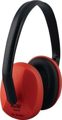 Gehörschutz EN 352-1 (SNR) 24 dB verstellbarer Kunststoffbügel