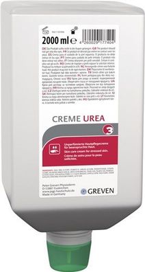 GREVEN 14012008 Hautpflegecreme GREVEN® CREME UREA 2 l silikon-/ parfümfrei
