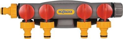 Hozelock 2150R0000 4-Wege-Hahnstück PVC