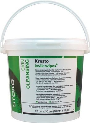 SC Johnson Professional 23122 Hautreinigung Kresto® KWIK WIPES 70 Tücher Eimer