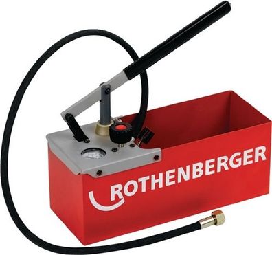Rothenberger 60250 Prüfpumpe TP 25 0 - 25 bar R 1/2 Saugvolumen pro Hub ca. 16