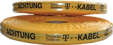 Multicoll 16 035 050 250 02 Trassenwarnband Aufdruck Achtung D. Telekom Kabel B