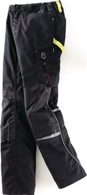 TERRAX 20312-1048-54 Bundhose Terrax Workwear Größe 54 schwarz/ limette