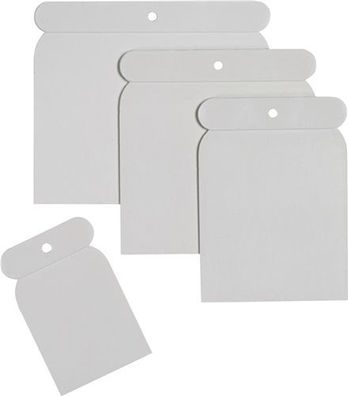 1624 Japanspachtel-Satz 4-teilig Kunststoff je 1 Spachtel 50/80/100/120 mm Breit