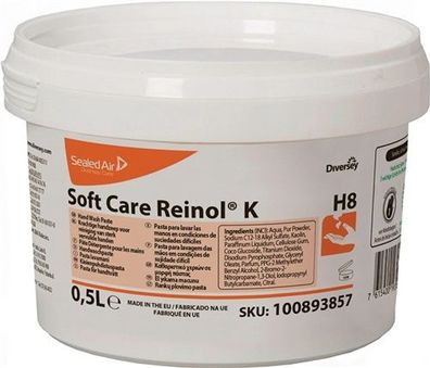 REINOL 100893857 Handwaschpaste Soft Care REINOL K 0,5 l frei v. hautaggressiven