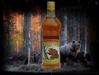 Bärenfang Honigschnaps 33% vol., 700 ml Flasche