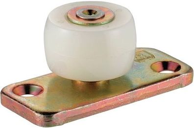 HELM 045962 Führungsrolle 459 PL Stahl verzinkt, gelb Kunststoffrolle