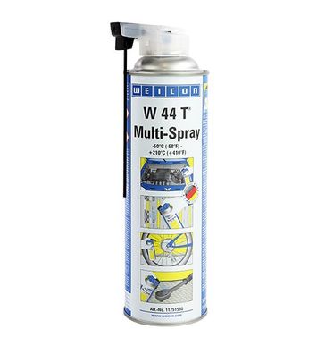 WEICON 10039121 (11251550) W44T Multi-Spray 500 ml mit Multifunktionssprüh