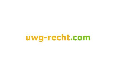 Internetdomain uwg-recht. com
