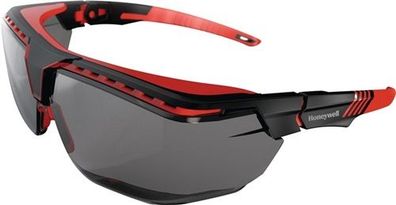 Honeywell 1035812 Schutzbrille Avatar OTG Kategorie 2 Bügel schwarz/ rot, Scheibe