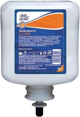 SC Johnson Professional SAQ1L Hautschutzcreme Stokoderm® Aqua PURE 1 l unparfümi