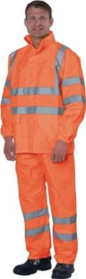 Prevent RJO/ XL Warnschutz-Regenjacke Größe XL orange