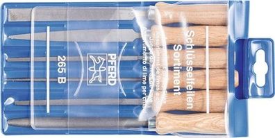 PFERD TOOLS 11706100 Schlüsselfeilensatz Länge 100 mm Hieb 2 Kunststofftasche