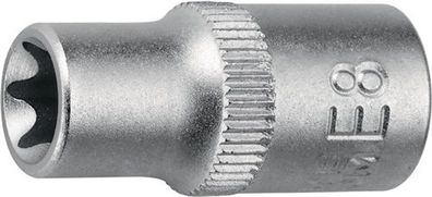 PROMAT Steckschlüsselein-Satz 1/4 '' E E8 Länge 25 mm