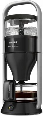 Philips HD5408/20 Café Gourmet Filterkaffeemaschine, Glaskanne, 10 Becher, ...