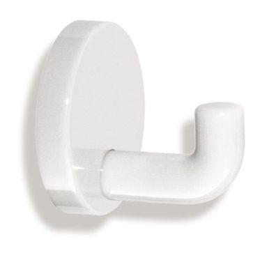 HEWI 477.90.010 90 Einzelhaken 47790010 einfach Ausladung 45 mm Polyamid 90 tief