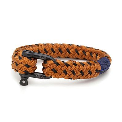 Armband - Rum Ron L - ochre/ black