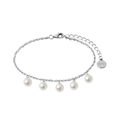 Armkette - Velvet Garden - Silber Perlen