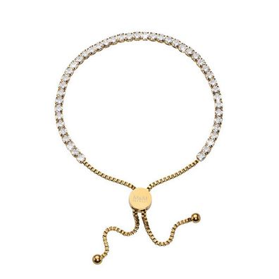 Armkette - Modern Glam - goldfarben