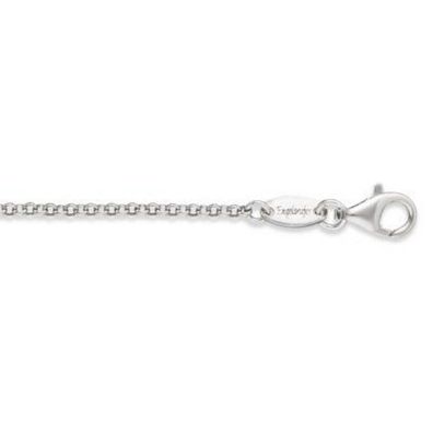 Kette - Silber - Erbsmuster- 50cm