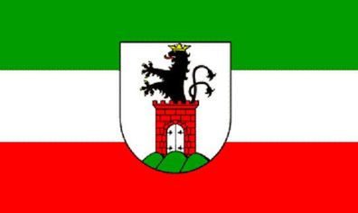 Fahne Flagge Bergen auf Rügen Premiumqualität