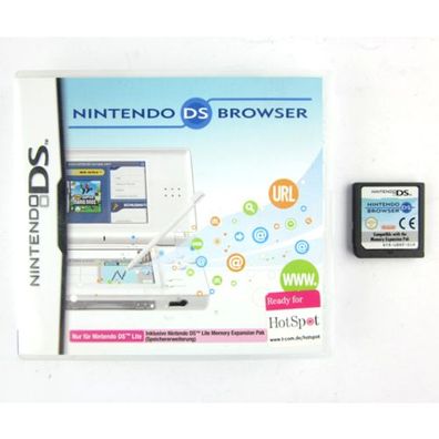 Nintendo DS LITE Browser ohne MEMORY Expansion PAK für Nintendo DS LITE mit OVP ...