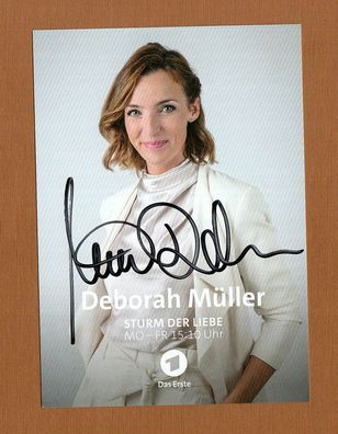 Deborah Müller ( Sturm der Liebe ) - persönlich signiert
