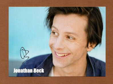 Jonathan Beck ( deutscher Schauspieler ) persönlich signiert