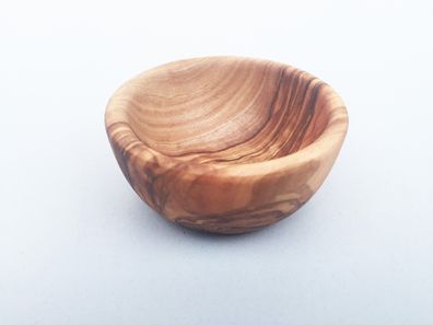 Schälchen Ø 8 cm, Holzschale, Schale, aus Olivenholz in Handarbeit