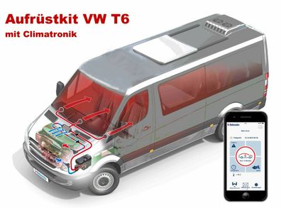 Webasto Aufrüstkit VW T6.1 ab Bj.2020, Einbausatz, Thermo Connect Web App,1328073A
