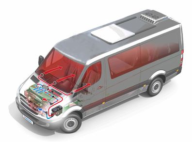 Webasto Standheizung Aufrüsatz für VW T5 , Diesel, 9012103D, 9012104E