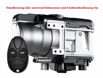 Webasto Standheizung Thermo Top Evo 5plus Diesel + Einbausatz + Funkfernb. T91