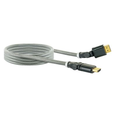 High-Speed-HDMI-Kabel mit Ethernet HDMI-Stecker >HDMI-Stecker 4M 360° schwenkbar