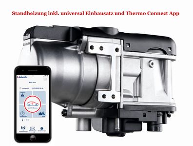 Webasto Standheizung Thermo Top Evo 5plus Benzin + Einbausatz + Thermo Connect WEB