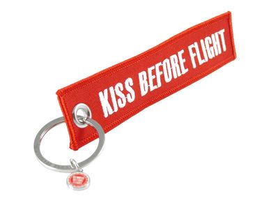 RBF-Originals Schlüsselanhänger "Kiss Before Flight"