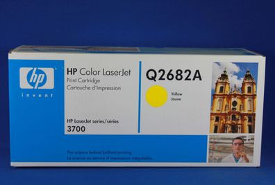 HP Q2682A LaserJet 3700 Toner Yellow -A