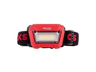 Rooks Led Stirnlampe USB Taschenlampe Lampe Werkstatt Camping 2 in 1 300 lm