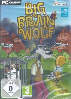 Big Brain Wolf (2011) PC, Comic-Adventure, Windows XP (SP3)/ Vista/7
