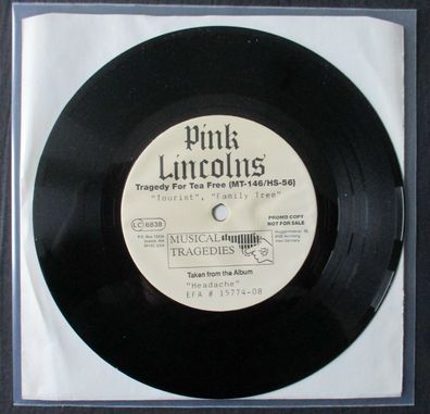 Pink Lincolns - Tourist Promo Vinyl EP